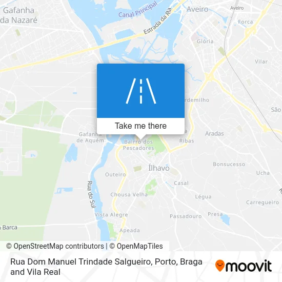 Rua Dom Manuel Trindade Salgueiro map