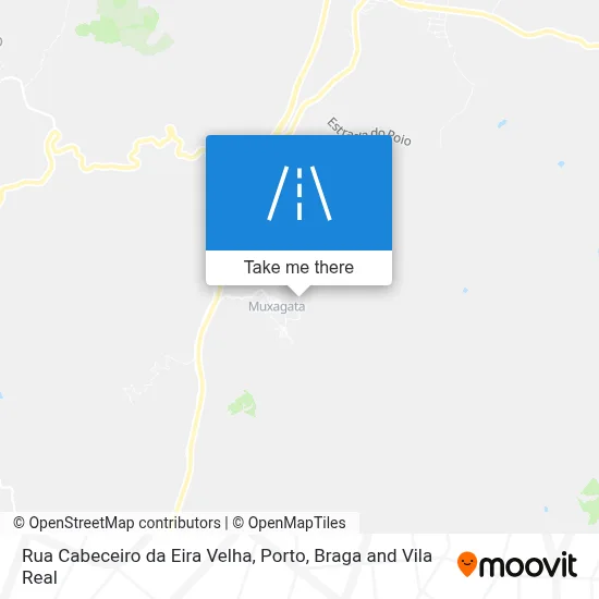 Rua Cabeceiro da Eira Velha map