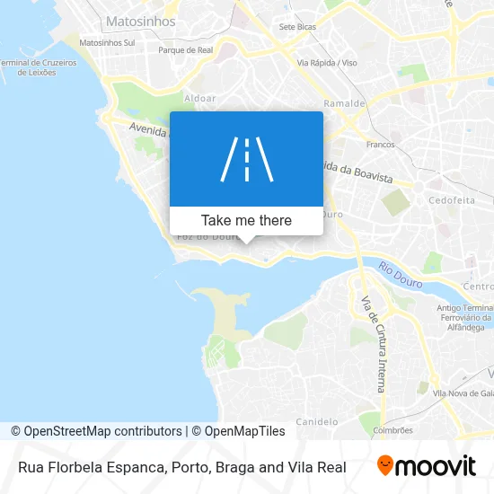 Rua Florbela Espanca map