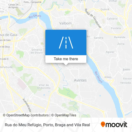 Rua do Meu Refúgio map