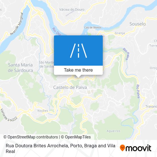 Rua Doutora Brites Arrochela map