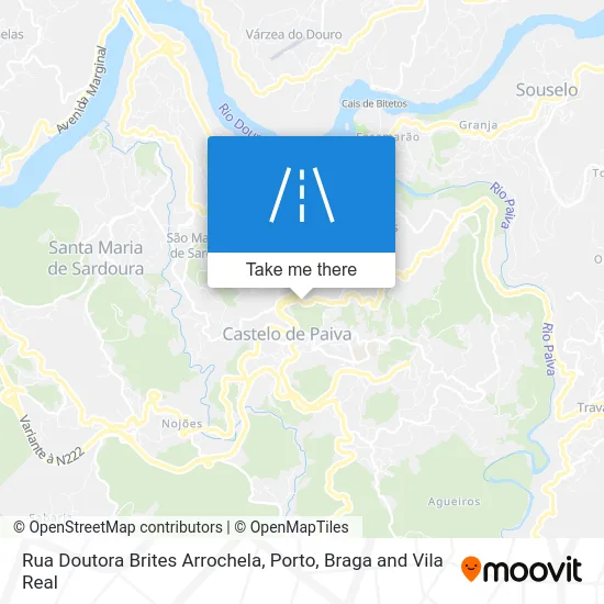 Rua Doutora Brites Arrochela map