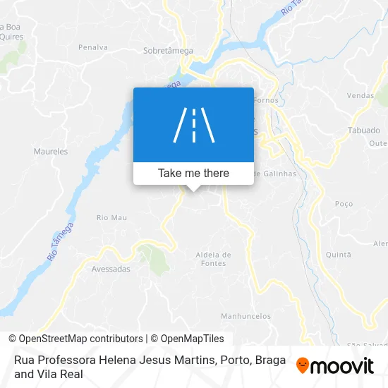 Rua Professora Helena Jesus Martins map