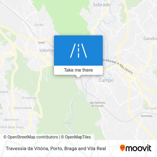 Travessia da Vitória map