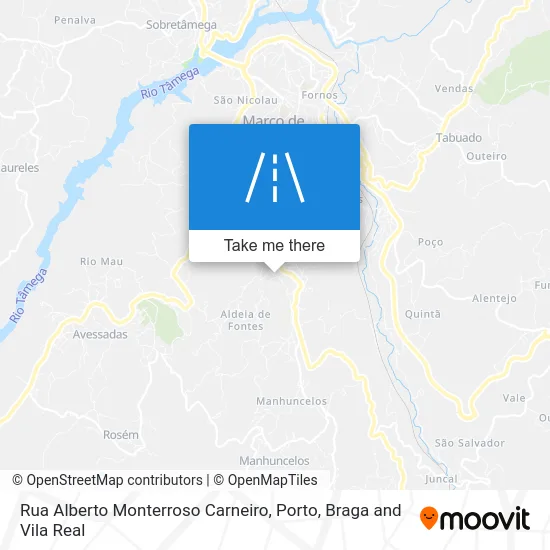 Rua Alberto Monterroso Carneiro map
