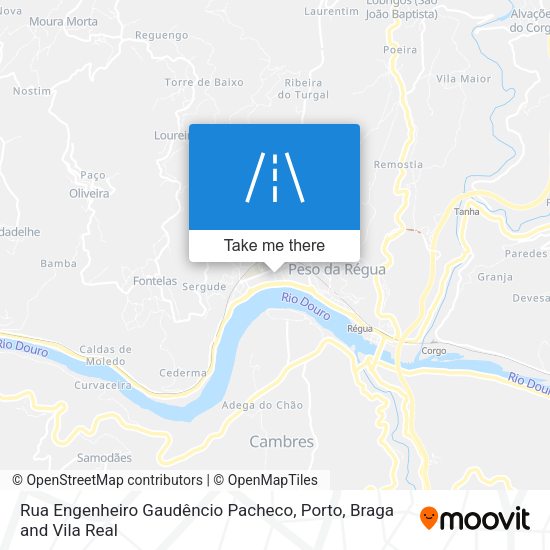 Rua Engenheiro Gaudêncio Pacheco map