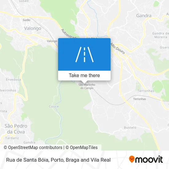 Rua de Santa Bóia map