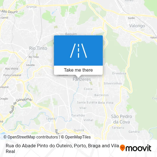Rua do Abade Pinto do Outeiro map