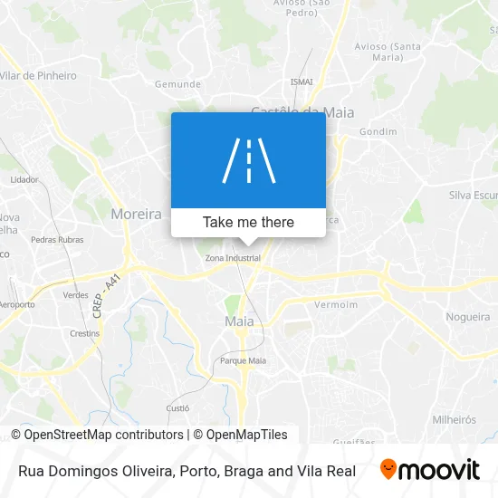 Rua Domingos Oliveira map