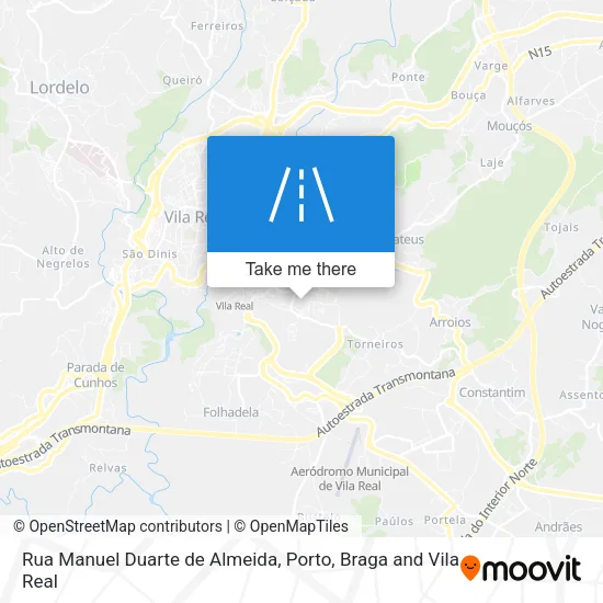 Rua Manuel Duarte de Almeida map