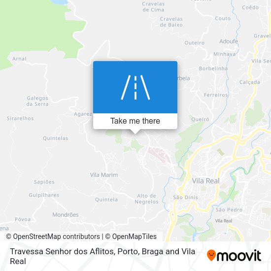 Travessa Senhor dos Aflitos map