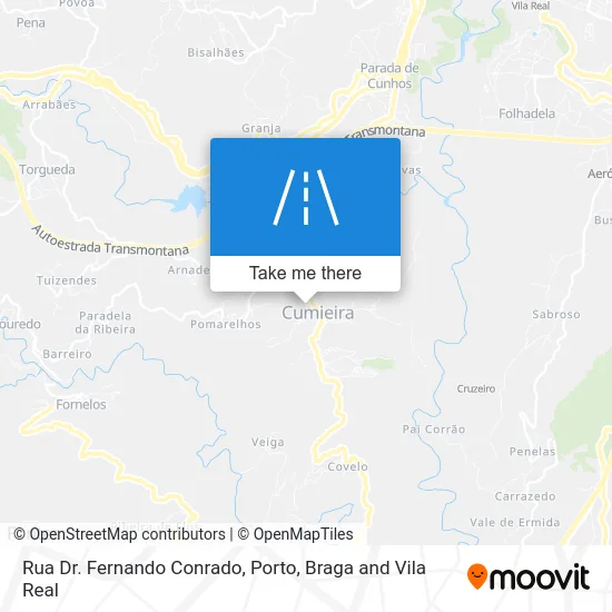 Rua Dr. Fernando Conrado map