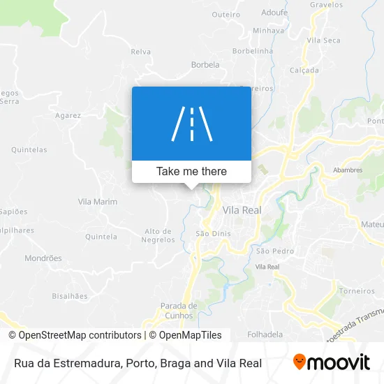 Rua da Estremadura map