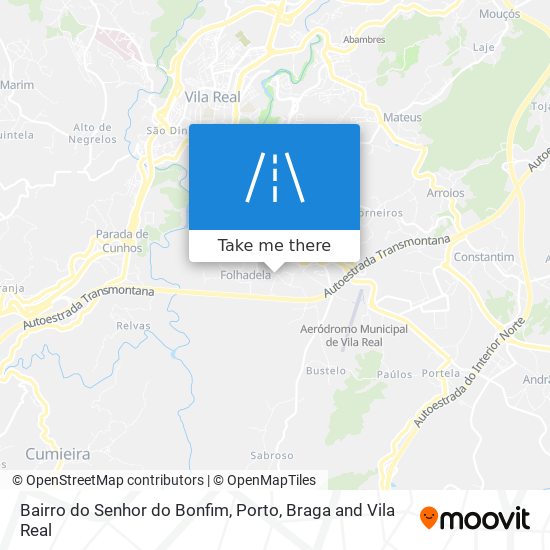 Bairro do Senhor do Bonfim mapa