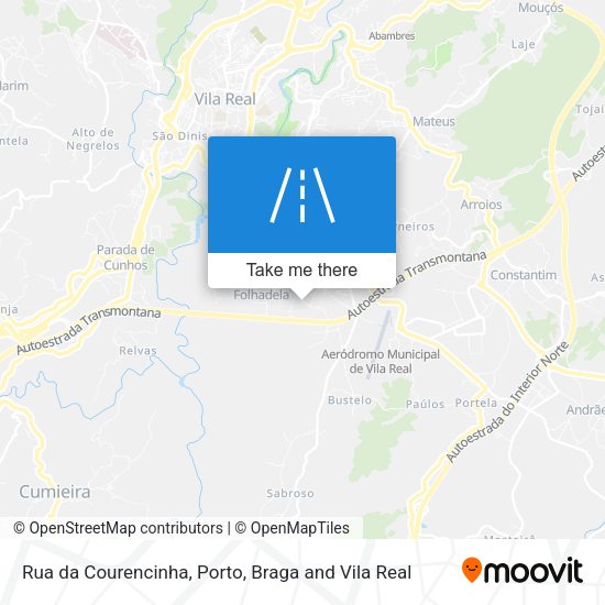 Rua da Courencinha map