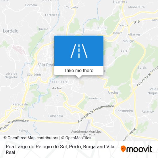 Rua Largo do Relógio do Sol map