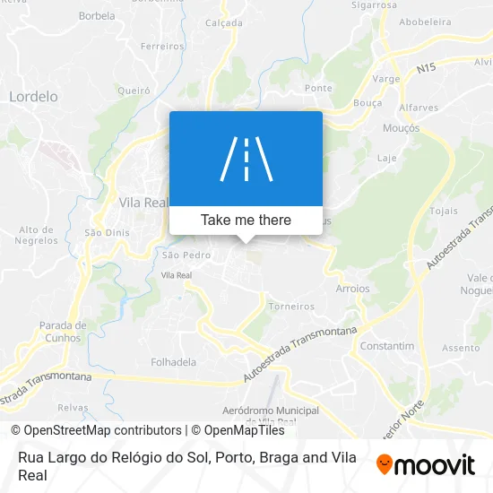 Rua Largo do Relógio do Sol map