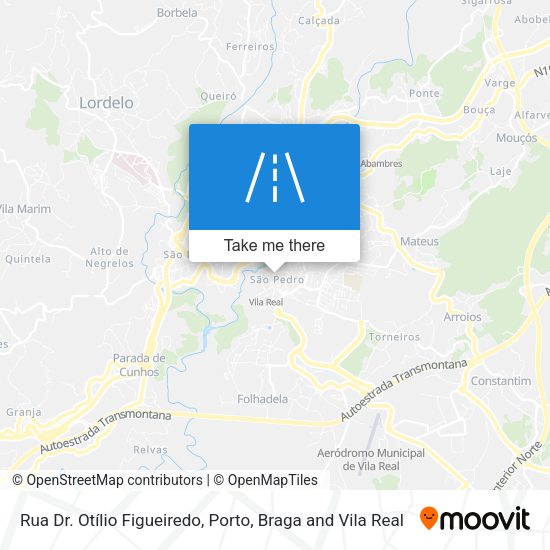 Rua Dr. Otílio Figueiredo map