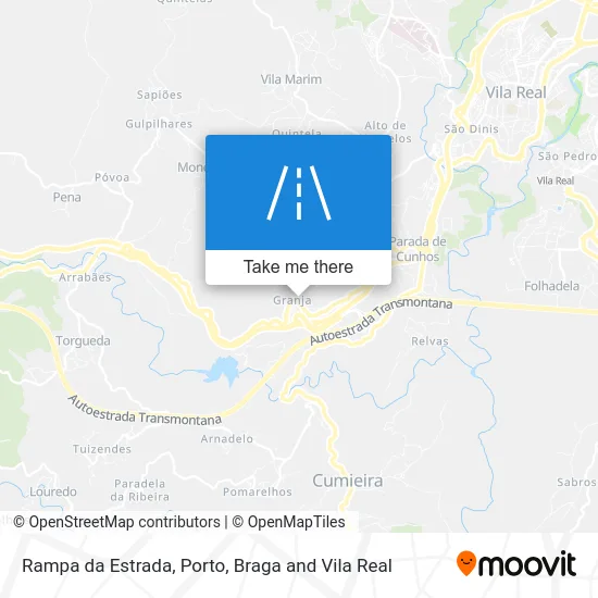 Rampa da Estrada map