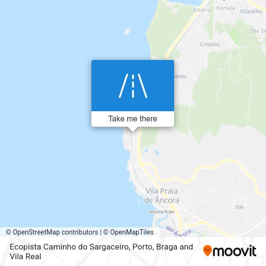 Ecopista Caminho do Sargaceiro map