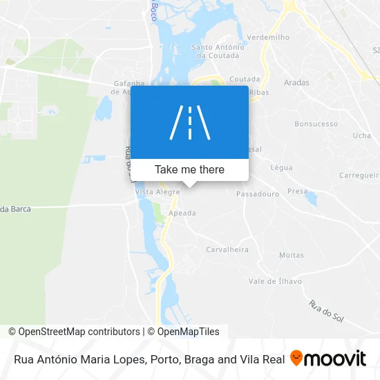 Rua António Maria Lopes map