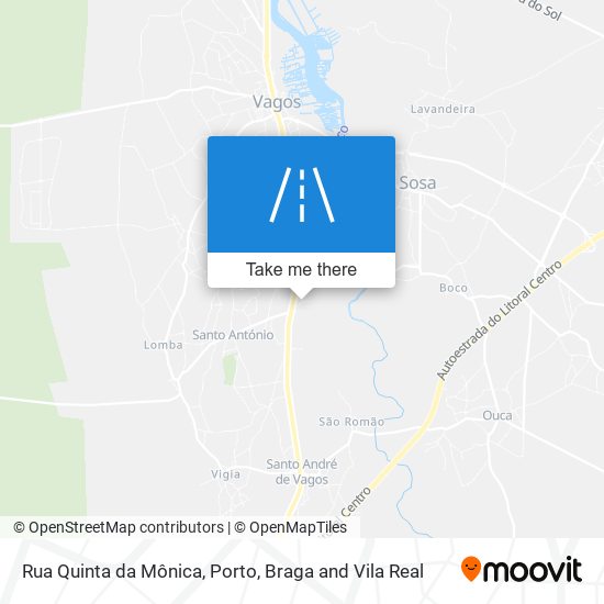 Rua Quinta da Mônica map