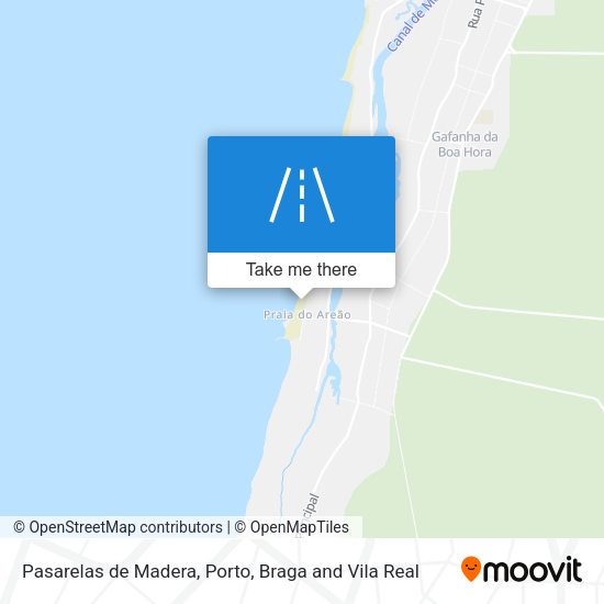 Pasarelas de Madera mapa