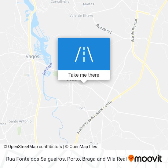 Rua Fonte dos Salgueiros map