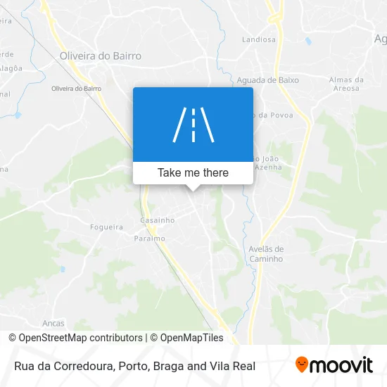 Rua da Corredoura map