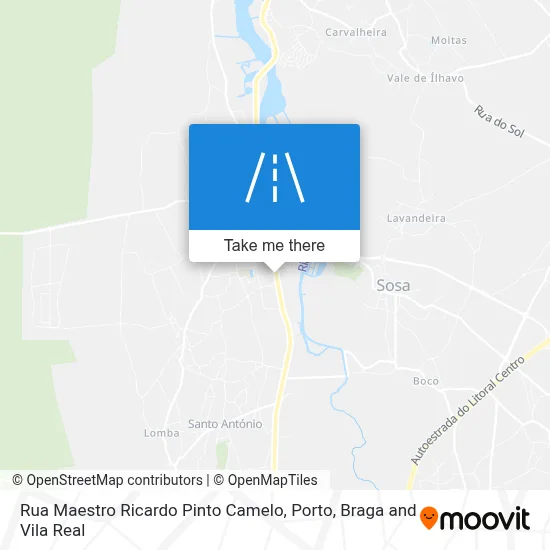 Rua Maestro Ricardo Pinto Camelo map