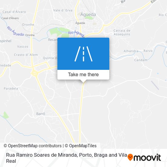 Rua Ramiro Soares de Miranda map