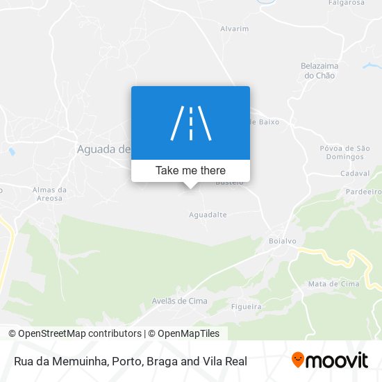 Rua da Memuinha map