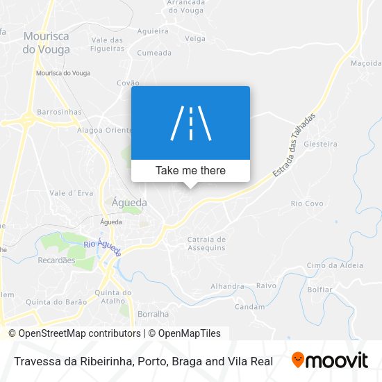Travessa da Ribeirinha mapa