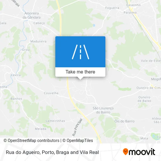 Rua do Agueiro map