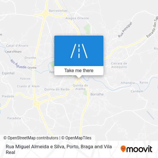 Rua Miguel Almeida e Silva mapa