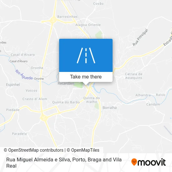 Rua Miguel Almeida e Silva map