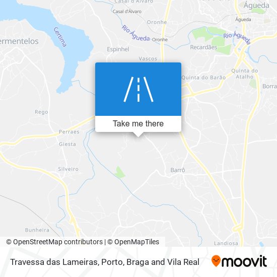 Travessa das Lameiras map