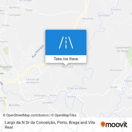Largo da N Sr da Conceição mapa