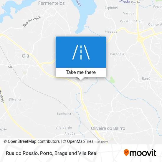 Rua do Rossio map