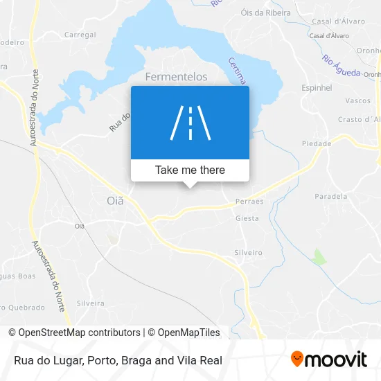 Rua do Lugar map