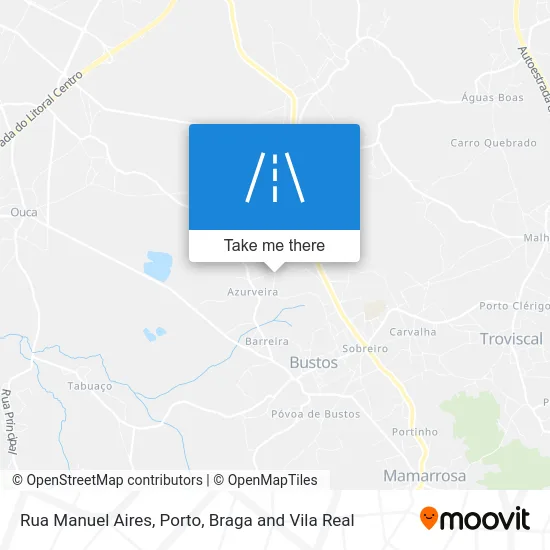 Rua Manuel Aires map