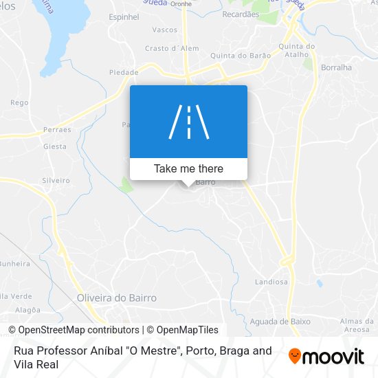 Rua Professor Aníbal "O Mestre" map
