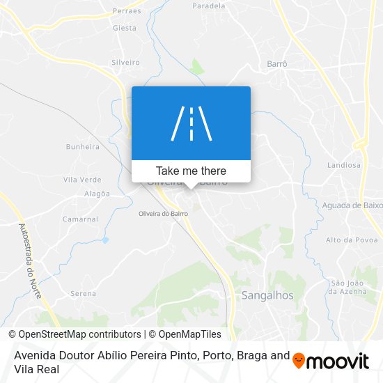 Avenida Doutor Abílio Pereira Pinto mapa