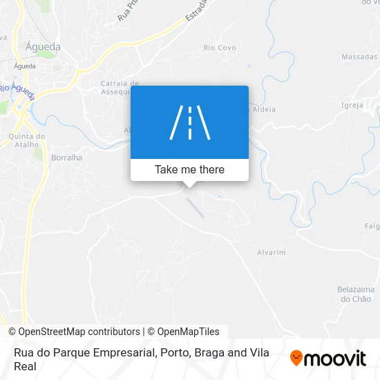 Rua do Parque Empresarial map