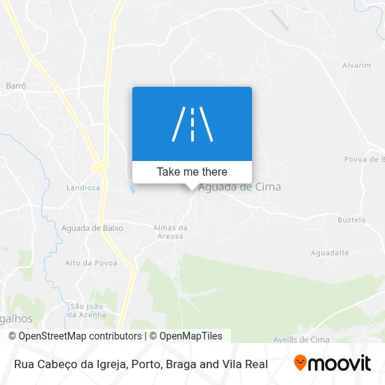 Rua Cabeço da Igreja map