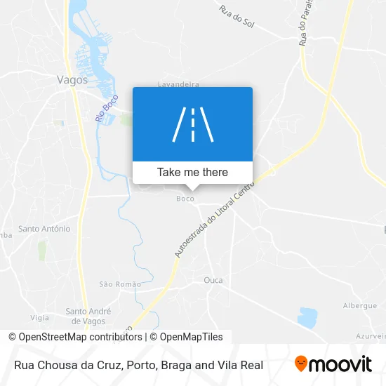 Rua Chousa da Cruz map