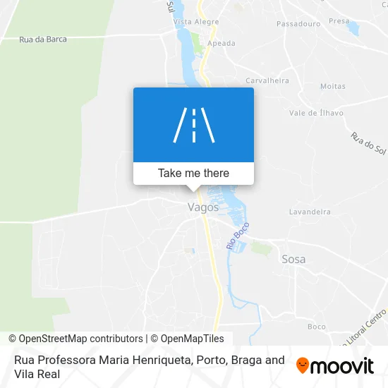 Rua Professora Maria Henriqueta map