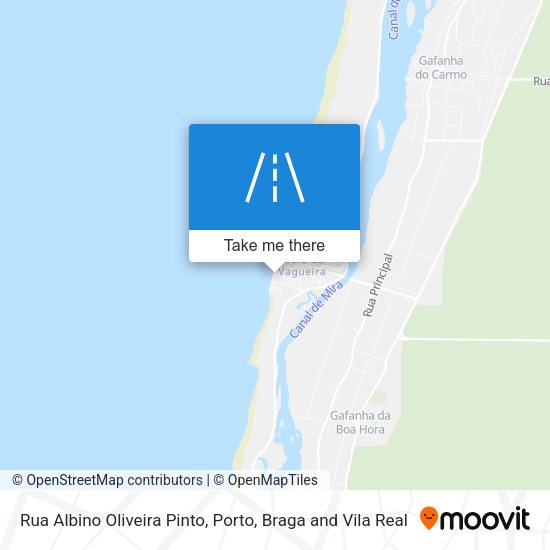 Rua Albino Oliveira Pinto map