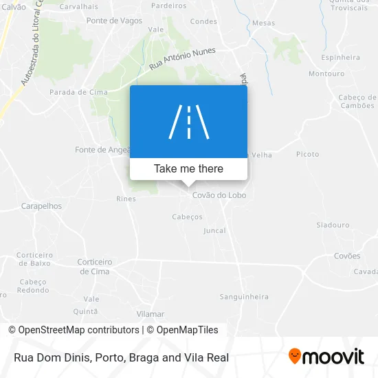 Rua Dom Dinis map