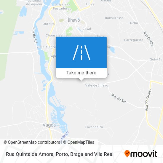 Rua Quinta da Amora map